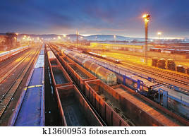 Train Freight transportation platform - Cargo transit