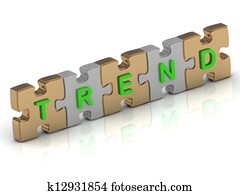 TREND word of gold puzzle 