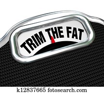 Trim the Fat Words on Scale Cut Costs Budget