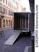 Truck loading ramp Truck loading ramp