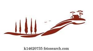 Tuscany graphic Tuscany graphic