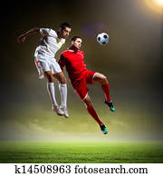 Two football player Two football player