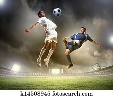 Two football player Two football player