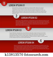 Vector brochure page design Vector brochure page design