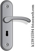 vector door handle vector door handle