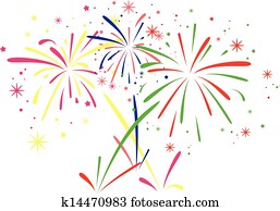 vector fireworks background vector fireworks background