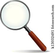 Vector Magnifying Glass Vector Magnifying Glass