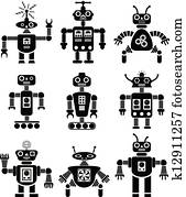 vector set of robots vector set of robots