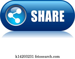 Vector share button Vector share button