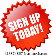 Vector sign up icon Vector sign up icon