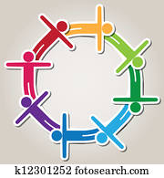 vector symbols of people