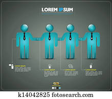 vektor, begriff, für, projekt