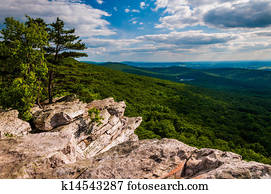 View from Annapolis Rocks, along the Appalachian 