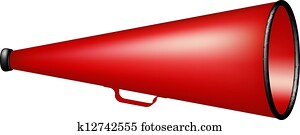 Vintage megaphone Vintage megaphone