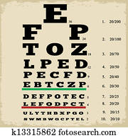 eye chart graphics our top 1000 eye chart clip art vectors fotosearch