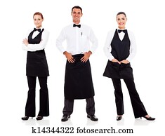 waiter and waitress