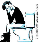 Waiting on Toilet Waiting on Toilet