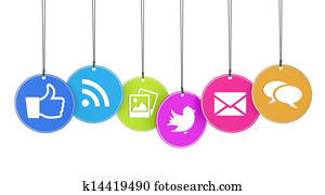 Web And Social Media Concept Web And Social Media Concept