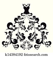 wedding dress vector wedding dress vector