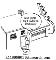 Where did I leave the spare key