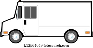 White Delivery Van White Delivery Van