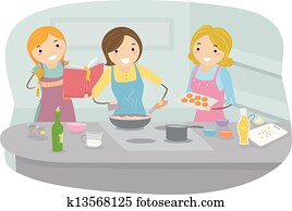 Women Cooking Women Cooking