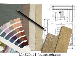 Worktable interior design