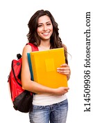 Young happy student Young happy student