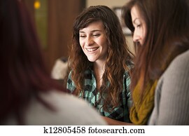Young Women in Meeting