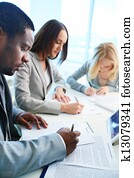 záležitosť, výcvik