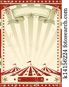 אדום, קרקס, ראטרו