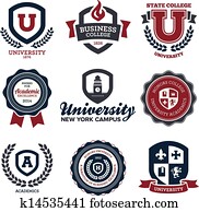 אוניברסיטה, ו, קולג', ציצות