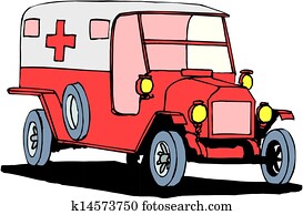 אמבולנס, ב, a, רקע לבן