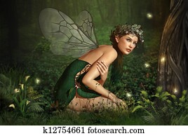 ב, ה, פיה, יער