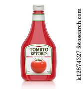 בקבוק של קטשופ