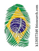 ברזיל, אצבע מדפיסה