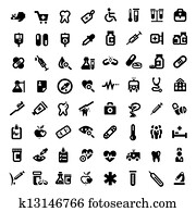 גדול, איקונים רפואיים, קבע