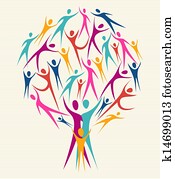 גוון, בן אנוש, צבעים, עץ, קבע