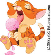 גור, לאכול, גלידה