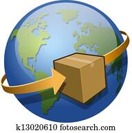 גלובלי, מישלוח