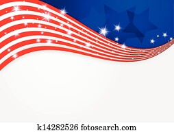 דגל אמריקאי, רקע