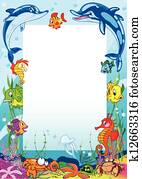 הסגר, עם, שונה, חיות ימיות