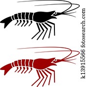 וקטור, שרימפ, צללית