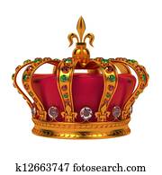 זהוב, כתר מלכותי, הפרד, ב, white.