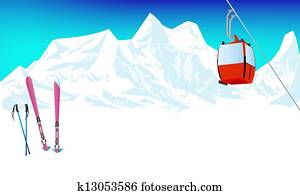 חורף, ספורט קיצוני, לגלוש, נוח