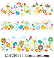 חמוד, טבע, גבולות, עם, צבעוני, יסודות