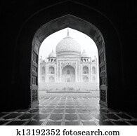 טאג' מאהל, india., הודי, ארמון
