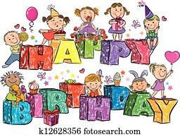 יום הולדת שמח, ילדים, ב, מכתבים