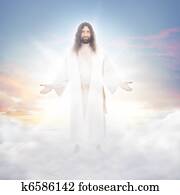 ישו, בעננים