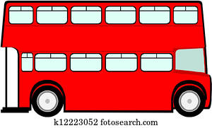 לונדון, אדום, אוטובוס